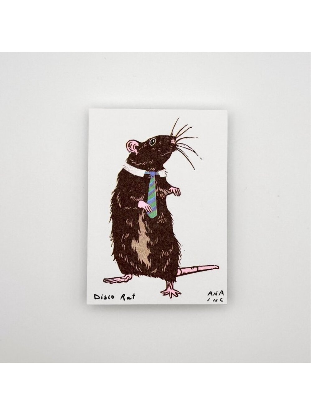 Ana Inciardi Harry Styles Disco Rat Mini Art Print